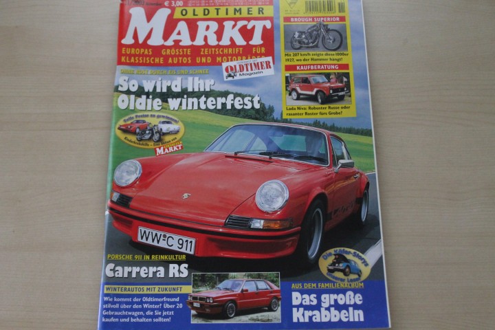 Deckblatt Oldtimer Markt (11/2003)